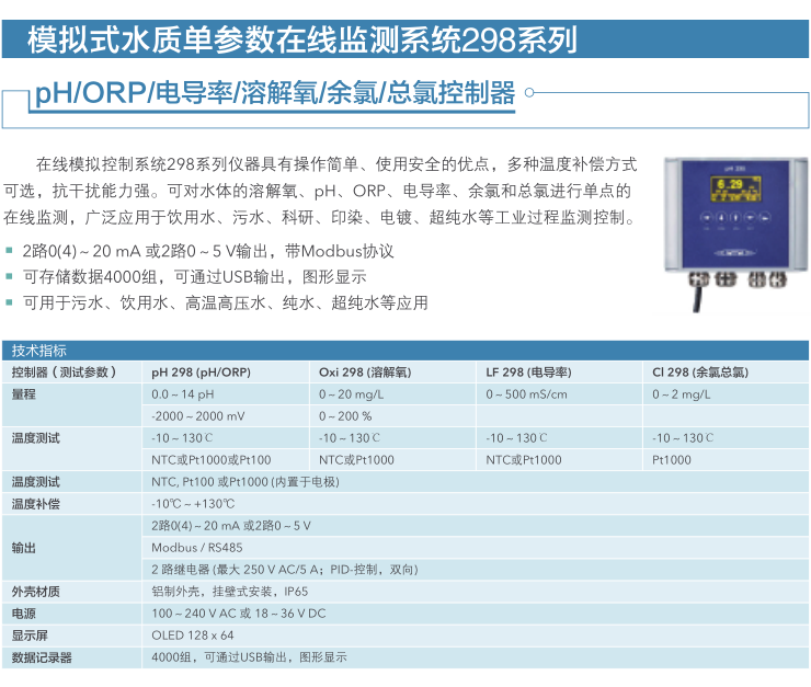 医疗废水的水质分析仪