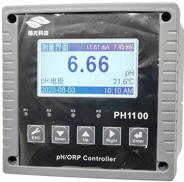 PH1100控制器在线PH分析仪